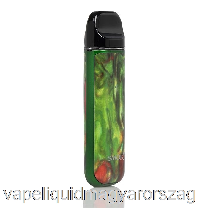 Smok Novo 2 25w-os Pod Rendszer Zöld/piros Resin Vape E Cigi